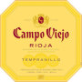 Campo Viejo Tempranillo 2012 Front Label