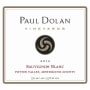 Paul Dolan Vineyards Sauvignon Blanc 2012 Front Label