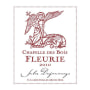 Domaine Jules Desjourneys Fleurie La Chapelle des Bois 2010 Front Label