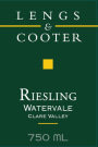 Lengs and Cooter Watervale Riesling 2010 Front Label