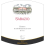 La Braccesca Sabazio Rosso di Montepulciano 2011 Front Label