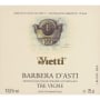 Vietti Barbera d'Asti Tre Vigne 2012 Front Label