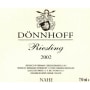 Donnhoff Riesling Qualitswein 2002 Front Label