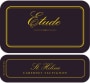 Etude Napa Valley Merlot 2002 Front Label