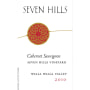 Seven Hills Winery Seven Hills Vineyard Cabernet Sauvignon 2010 Front Label