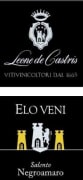 Leone de Castris Salento Elo Veni Negroamaro 2010 Front Label