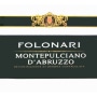 Folonari Montepulciano d'Abruzzo 2011 Front Label