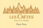 Les Cretes Valle d'Aosta Pinot Noir 2015 Front Label