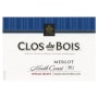 Clos du Bois California Merlot 2011 Front Label