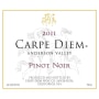 Carpe Diem Pinot Noir 2011 Front Label