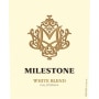 Milestone White Blend 2013 Front Label