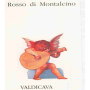 Valdicava Rosso di Montalcino 2012 Front Label