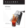 Yalumba Y Series Shiraz 2012 Front Label