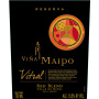 Vina Maipo Vitral Red Blend 2012 Front Label