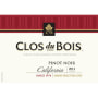 Clos du Bois Pinot Noir 2012 Front Label