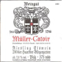 Muller-Catoir Haardter Burgergarten Riesling Auslese (375ML half-bottle) 2004 Front Label