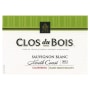 Clos du Bois Sauvignon Blanc 2012 Front Label