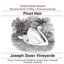 Joseph Swan Trenton Estate Vineyard Pinot Noir 2013 Front Label