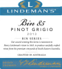 Lindeman’s Bin Series Bin 85 Pinot Grigio 2013 Front Label