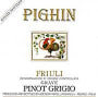 Pighin Pinot Grigio 1999 Front Label