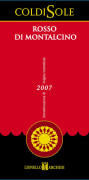 Castello di Monastero ColdiSole Rosso di Montalcino 2007 Front Label