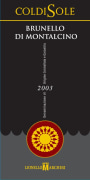 Castello di Monastero ColdiSole Brunello di Montalcino 2003 Front Label