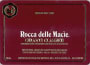 Rocca delle Macie Chianti Classico 1998 Front Label