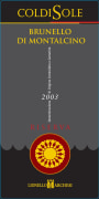Castello di Monastero ColdiSole Brunello di Montalcino Riserva 2003 Front Label
