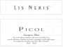 Lis Neris Picol Sauvignon Blanc - 2013 Front Label