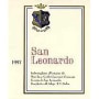 Tenuta San Leonardo  1997 Front Label