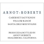 Arnot-Roberts Fellom Ranch Cabernet Sauvignon 2008 Front Label