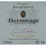 Domaine des Remizieres Cuvee Emilie Hermitage 2003 Front Label