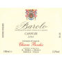 E. Pira e Figli Barolo Cannubi Chiara Boschis 2004 Front Label