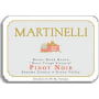 Martinelli Bondi Home Ranch Pinot Noir 2007 Front Label