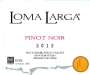 Loma Larga Vineyards Pinot Noir 2013 Front Label