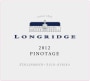 Longridge Pinotage 2012 Front Label