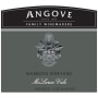 Angove Family Winemakers Warboys Vineyard Shiraz-Grenache 2012 Front Label