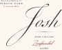 Josh Cellars Zinfandel 2013 Front Label