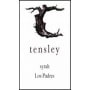 Tensley Los Padres Syrah 2013 Front Label