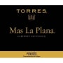 Familia Torres Mas La Plana Cabernet Sauvignon 2010 Front Label