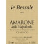 Accordini Igino Le Bessole Amarone della Valpolicella 2007 Front Label