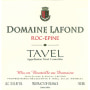 Domaine Lafond Roc-Epine Tavel Rose (375ML half-bottle) 2013 Front Label