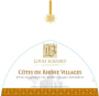 Louis Bernard Cotes du Rhone Villages 2012 Front Label