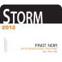 Storm Wines John Sebastiano Vineyard Pinot Noir 2012 Front Label