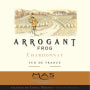 Arrogant Frog Chardonnay 2013 Front Label