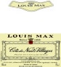 Louis Max Cote de Nuits-Villages 2013 Front Label