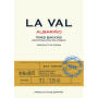 La Val Albarino 2013 Front Label