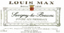 Louis Max Savigny-les-Beaune Aux Fourneaux Premier Cru 2013 Front Label