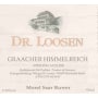 Dr. Loosen Graacher Himmelreich Auslese (375ML half-bottle) 2001 Front Label