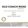 Old Coach Road Sauvignon Blanc 2013 Front Label